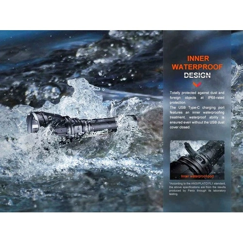 Комплект Фенер Fenix HT18R LED със стойка ALG-18 и спусък AER-05  ➤ топ цена ➤ sorbe.bg