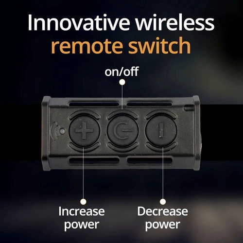 Фенер Dulotec Multi Zoom, 1200 лумена до 1300 метра с дистанционно управление - колиматор ➤ топ цена ➤ sorbe.bg