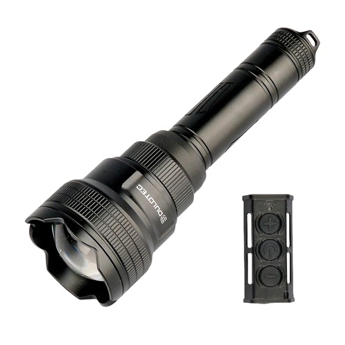 Фенер Dulotec Multi Zoom, 1200 лумена до 1300 метра с дистанционно управление - колиматор ➤ топ цена ➤ sorbe.bg