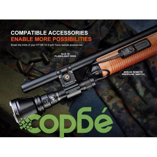 Фенер Fenix HT18R V2.0 LED ➤ топ цена ➤ sorbe.bg