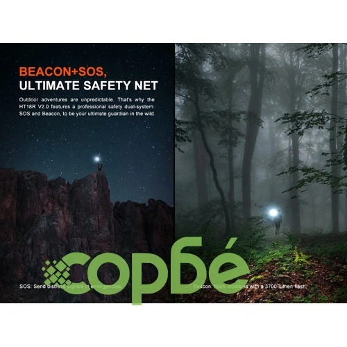 Фенер Fenix HT18R V2.0 LED ➤ топ цена ➤ sorbe.bg