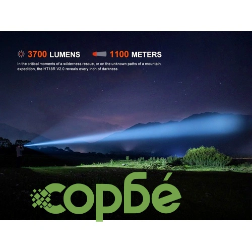 Фенер Fenix HT18R V2.0 LED ➤ топ цена ➤ sorbe.bg