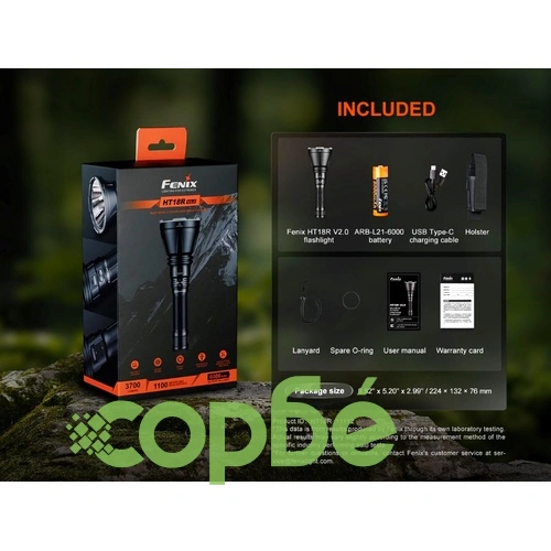 Фенер Fenix HT18R V2.0 LED ➤ топ цена ➤ sorbe.bg