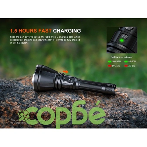 Фенер Fenix HT18R V2.0 LED ➤ топ цена ➤ sorbe.bg