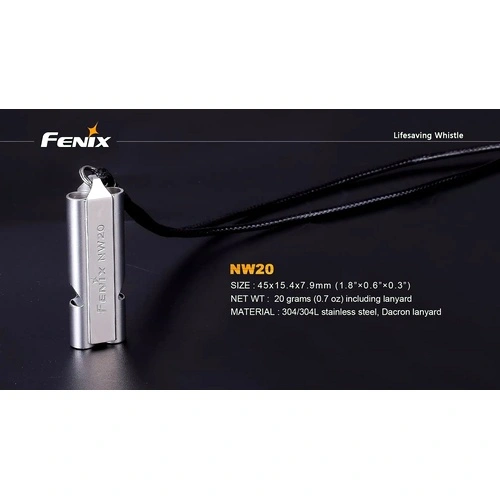 Сигнална свирка Fenix NW20 Whistle ➤ топ цена ➤ sorbe.bg