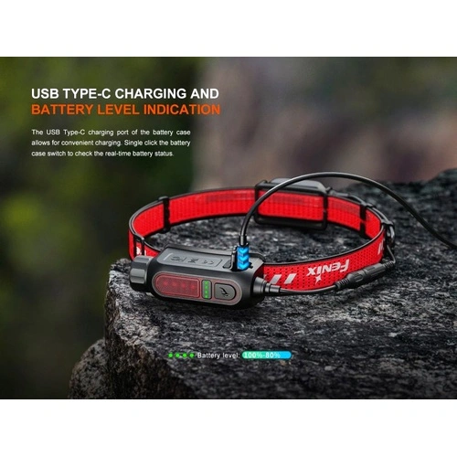 Челник Fenix HP12R-T LED черен ➤ топ цена ➤ sorbe.bg