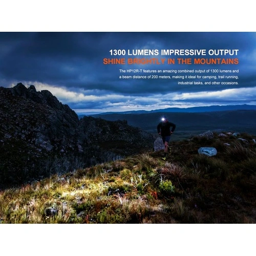 Челник Fenix HP12R-T LED черен ➤ топ цена ➤ sorbe.bg