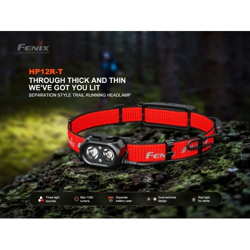 Челник Fenix HP12R-T LED черен ➤ топ цена ➤ sorbe.bg