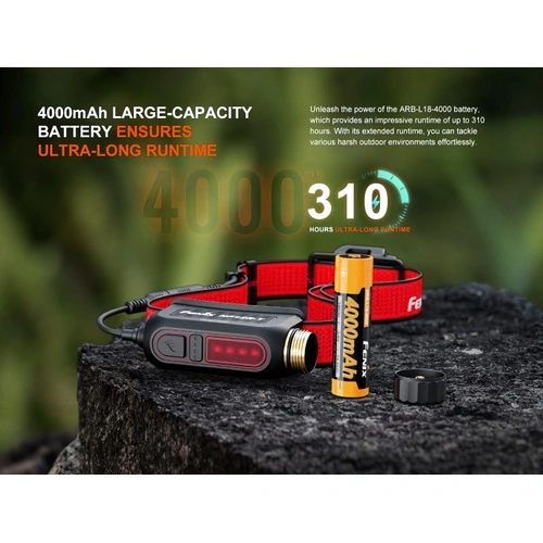 Челник Fenix HP12R-T LED черен ➤ топ цена ➤ sorbe.bg