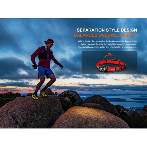 Челник Fenix HP12R-T LED червен ➤ топ цена ➤ sorbe.bg