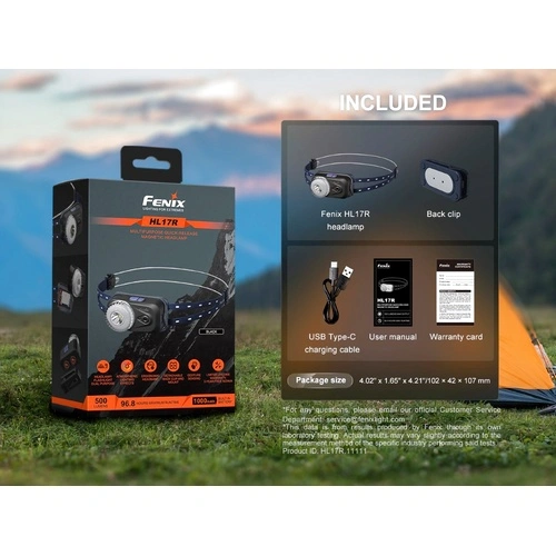 Челник Fenix HL17R LED черен ➤ топ цена ➤ sorbe.bg