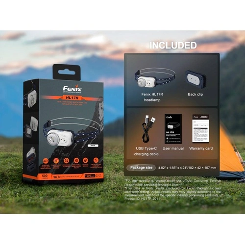 Челник Fenix HL17R LED бял ➤ топ цена ➤ sorbe.bg