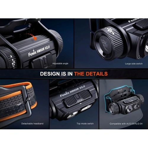 Челник Fenix HM60R V2.0 LED ➤ топ цена ➤ sorbe.bg