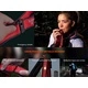 Челник Fenix HM65R-T V2.0 LED замъглено лилав + Фенер Fenix E04R LED - подаръчен комплект