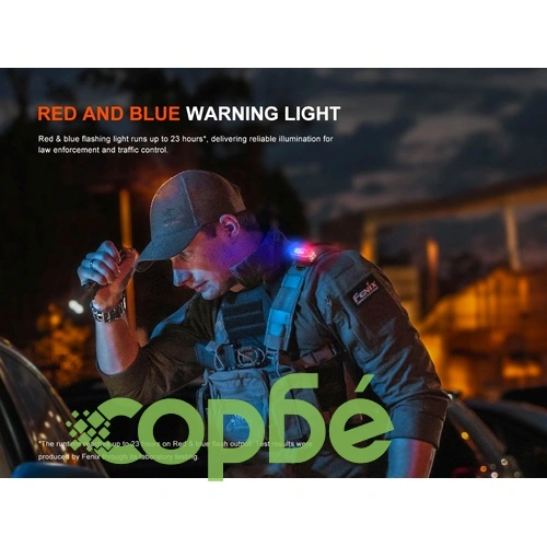 Челник Fenix HM65R-T V2.0 LED замъглено лилав + Фенер Fenix E04R LED - подаръчен комплект ➤ топ цена ➤ sorbe.bg