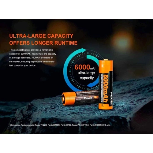 Батерия Fenix ARB-L21-6000  - 21700 6000mAh ➤ топ цена ➤ sorbe.bg