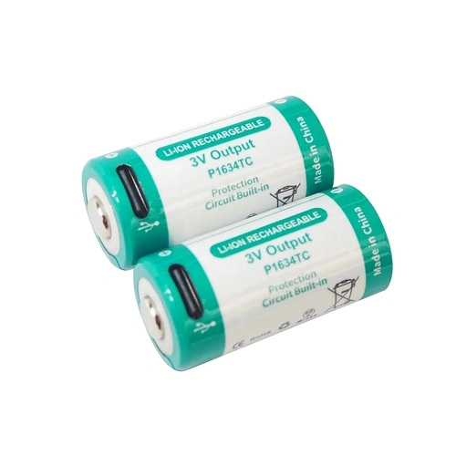 Батерия Keeppower RCR123A 1000mAh със защита и USB-C зареждане ➤ топ цена ➤ sorbe.bg