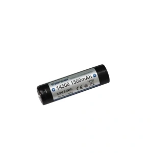 Батерия Keeppower 14500 1500mAh с изпъкнал плюс и защита