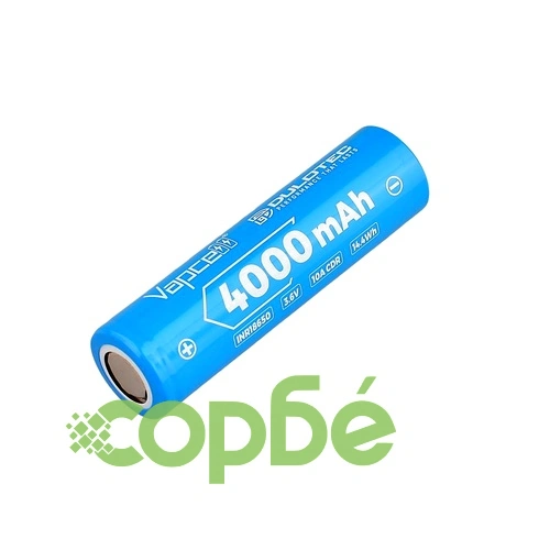 Батерия Vapcell Dulotec 18650 4000mAh 10A - A1840 ➤ топ цена ➤ sorbe.bg