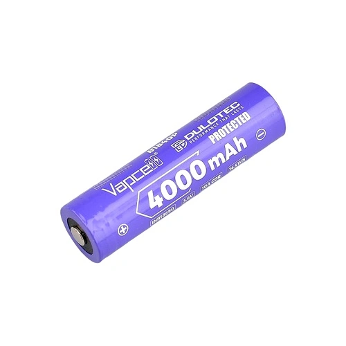 Батерия Vapcell Dulotec 18650 4000mAh 10A - B1840P с изпъкнал плюс и защита ➤ топ цена ➤ sorbe.bg