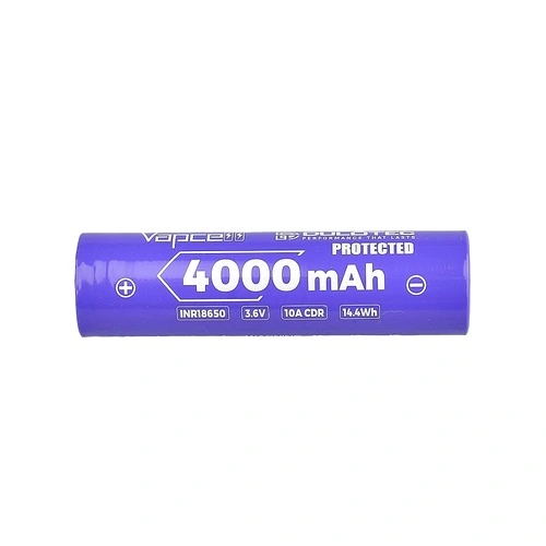 Батерия Vapcell Dulotec 18650 4000mAh 10A - B1840P с изпъкнал плюс и защита ➤ топ цена ➤ sorbe.bg