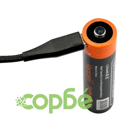 Батерия Vapcell Dulotec 18650 4000mAh 10A - C1840C със защита и USB-C зареждане ➤ топ цена ➤ sorbe.bg