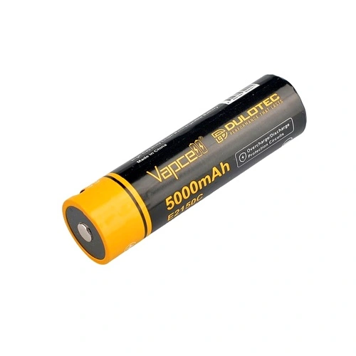 Батерия Vapcell Dulotec 21700 5000mAh 10A - E2150C със защита и USB-C зареждане ➤ топ цена ➤ sorbe.bg
