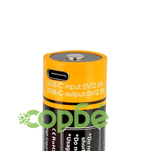 Батерия Vapcell Dulotec 21700 5000mAh 10A - E2150C със защита и USB-C зареждане ➤ топ цена ➤ sorbe.bg