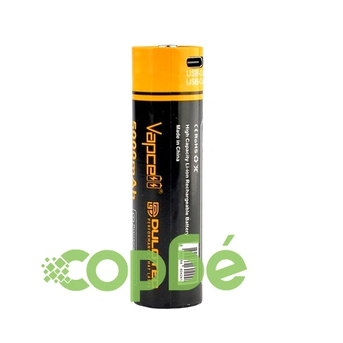 Батерия Vapcell Dulotec 21700 5000mAh 10A - E2150C със защита и USB-C зареждане ➤ топ цена ➤ sorbe.bg