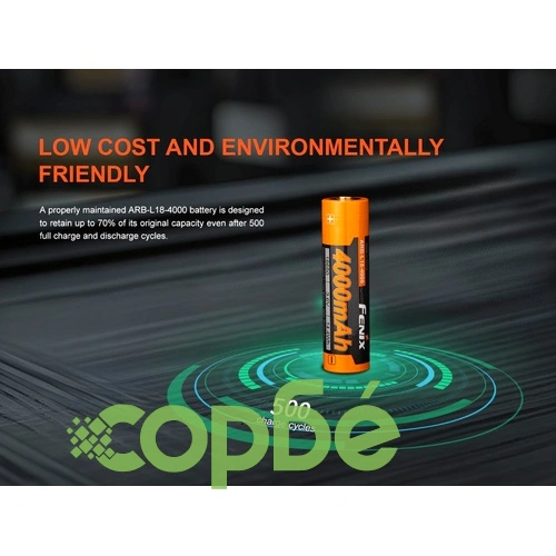 Батерия Fenix ARB-L18-4000 - 18650 4000mAh ➤ топ цена ➤ sorbe.bg