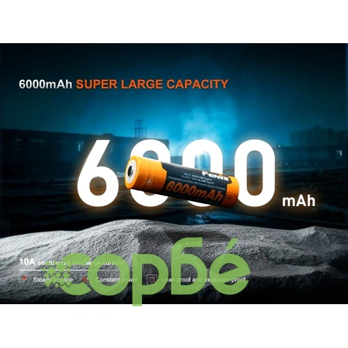 Батерия Fenix ARB-L21-6000B  - 21700 6000mAh ➤ топ цена ➤ sorbe.bg