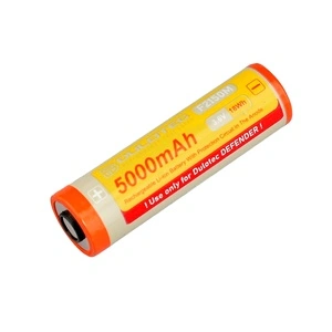 Батерия Vapcell Dulotec 21700 5000mAh 10A - F2150M с терминали от едната страна за фенер Dulotec Defender