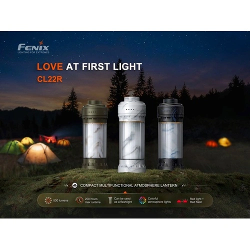 Къмпинг лампа Fenix CL22R Polar Night Black ➤ топ цена ➤ sorbe.bg
