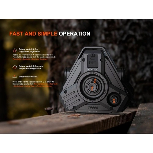 Професионална Работна - Къмпинг лампа Fenix CP50R LED ➤ топ цена ➤ sorbe.bg