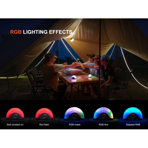 Къмпинг лампа Fenix CL20R PRO LED - черна ➤ топ цена ➤ sorbe.bg
