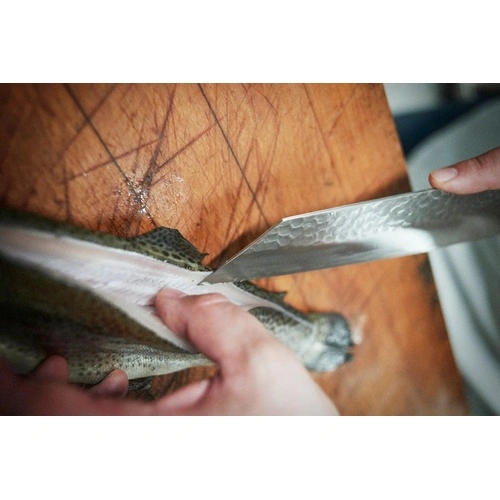 Кухненски нож Suncraft Kouhei-Shinmatsu ZDP-189  Bunka Silver 200 мм ➤ топ цена ➤ sorbe.bg