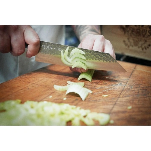 Кухненски нож Suncraft Kouhei-Shinmatsu ZDP-189  Bunka Silver 200 мм ➤ топ цена ➤ sorbe.bg