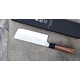 Кухненски нож Suncraft Kouhei-Shinmatsu ZDP-189 Nakiri Silver 170mm