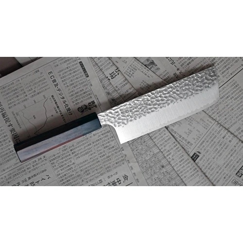 Кухненски нож Suncraft Kouhei-Shinmatsu ZDP-189 Nakiri Silver 170mm ➤ топ цена ➤ sorbe.bg