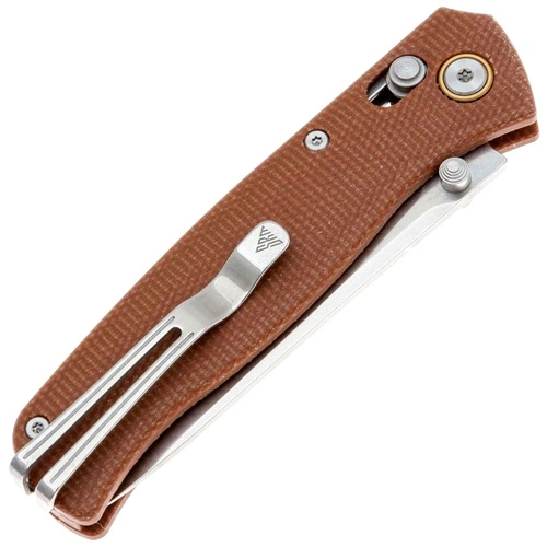 Сгъваем нож SRM 255L-MN - дръжка от Micarta и 10Cr15MoV стомана ➤ топ цена ➤ sorbe.bg