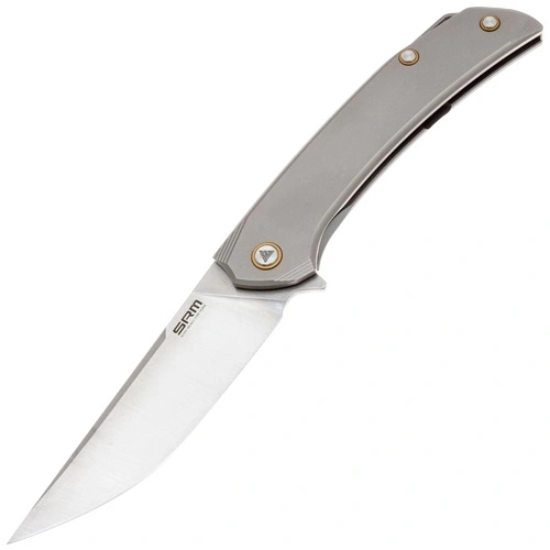 Сгъваем нож SRM 1411-TZ - дръжка от титан и 154CM стомана ➤ топ цена ➤ sorbe.bg