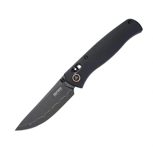 Сгъваем нож SRM 255L-MB2 - дръжка от Micarta и ламинирана 140Cr стомана ➤ топ цена ➤ sorbe.bg