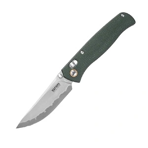 Сгъваем нож SRM 255L-MG2 - дръжка от Micarta и ламинирана 140Cr стомана