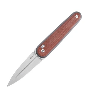 Сгъваем нож SRM 251MB-MN - дръжка от Micarta и N690 стомана