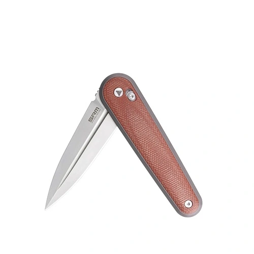 Сгъваем нож SRM 251MB-MN - дръжка от Micarta и N690 стомана ➤ топ цена ➤ sorbe.bg