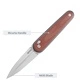 Сгъваем нож SRM 251MB-MN - дръжка от Micarta и N690 стомана
