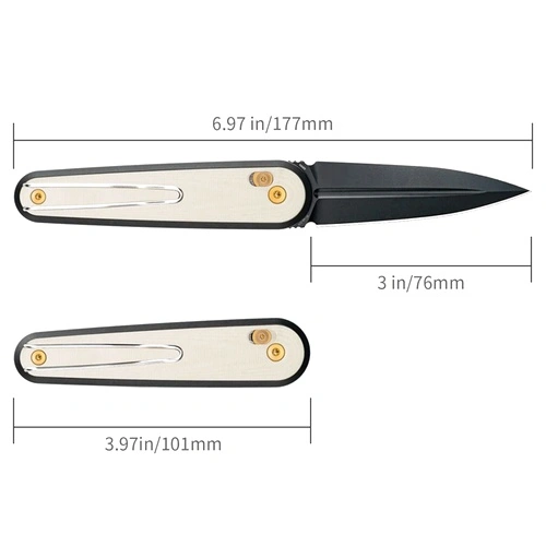 Сгъваем нож SRM 251MB-GT2 - дръжка от G10 и N690 стомана ➤ топ цена ➤ sorbe.bg