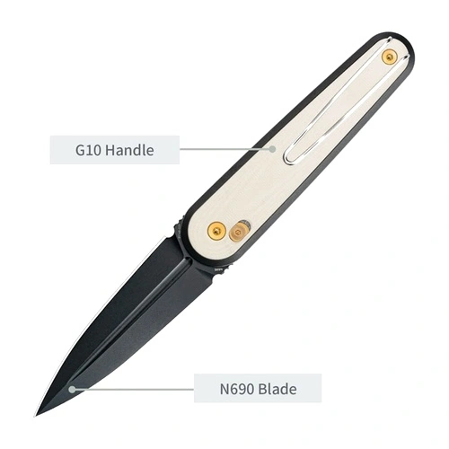 Сгъваем нож SRM 251MB-GT2 - дръжка от G10 и N690 стомана ➤ топ цена ➤ sorbe.bg