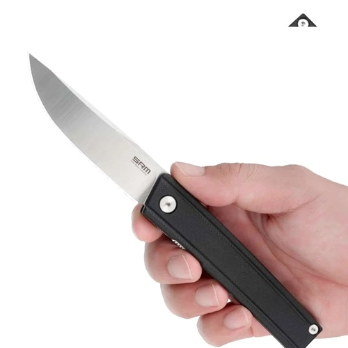 Сгъваем нож SRM 401LC-GB - дръжка от G10 и 10Cr15MoV стомана ➤ топ цена ➤ sorbe.bg