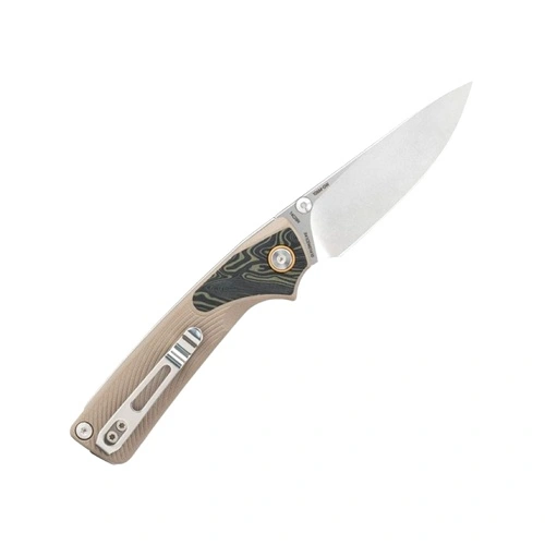 Сгъваем нож SRM 106M-GW - дръжка от G10 и 14C28N стомана ➤ топ цена ➤ sorbe.bg
